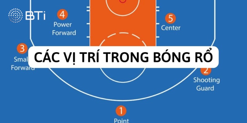Vị trí trong bóng rổ quyết định nhịp trận