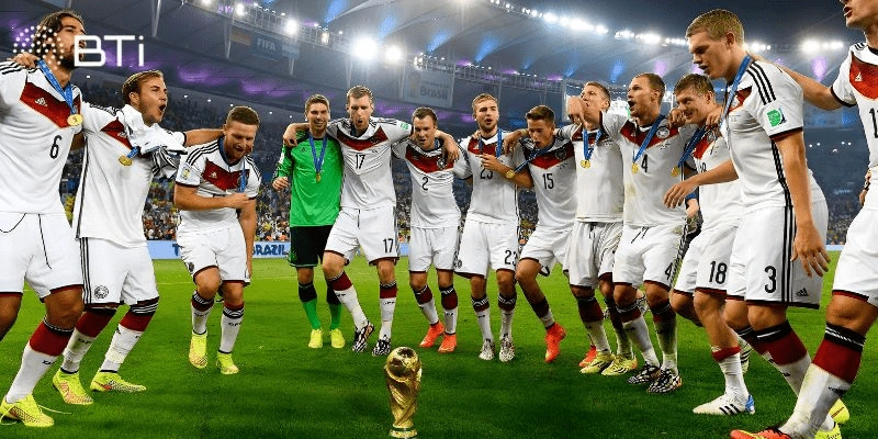 Thành tích ấn tượng mà tuyển Đức sở hữu